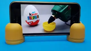 9 Life Hacks with Kinder Surprise Eggs Shields