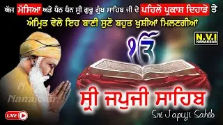 ਅੱਜ ਮੱਸਿਆ ਅਤੇ ਪਹਿਲੇ ਪ੍ਰਕਾਸ਼ ਪੁਰਬ ਤੇ ਅੰਮ੍ਰਿਤ ਵੇਲਾ ਜਪੁਜੀ ਸਾਹਿਬ ਨਾਲ ਕਰੋ ਖੁਸ਼ੀਆਂ ਮਿਲਣਗੀਆਂ | Japji Sahib