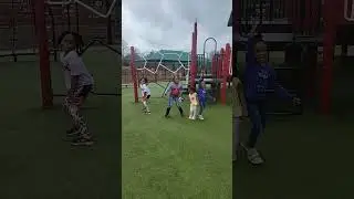 Freeze Dance Playground Edition #playground #friends #freezedance #dance #fun #grinch  #shorts