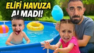 POYRAZ ELİF BAHÇEDE DEV HAVUZ KAVGASI ÇIKTI EYVAH!!
