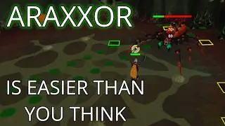 The Easiest Way To Fight Araxxor - No Range Swaps, All The Dps!