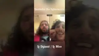 Le live qui d&eacute;g&eacute;n&egrave;re&hellip; 😱 Le D&eacute;jant&eacute; & Le Mien, une histoire qui tourne mal en direct