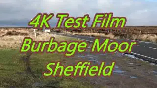4K Test Burbage Moor Sheffield