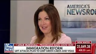 Epstein Death Mystery and Immigration Reform - Leslie Marshall on America's Newsroom 8/14/19