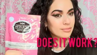 Hask Keratin Protein Smoothing Deep Conditioner Try On Review
