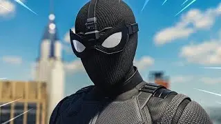 Spider-Man Stealth Suit Gameplay PS4 HD