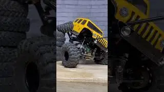 The swamp king tires look epic on the scx24 jeep JLU! 🔥🔥 #shorts #shortsvideo #rc