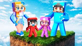 Having REALSITIC FAMILY in Minecraft!