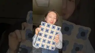 ipad case 💙 Чехол для айпада  #crochet #crochettutorial #вязание #뜨개질