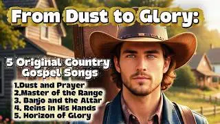 🎵 From Dust to Glory | 5 Original Country Gospel Songs