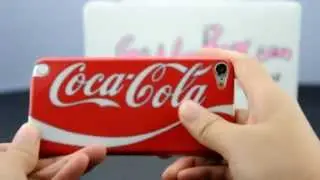 Coca Cola Styled Snap on Hard Case for iPod Touch 5 iTouch 5
