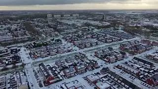 Droneshots | Winter Ridderkerk
