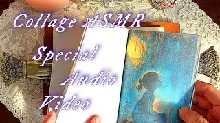 396 祈りと願い事、🌕🏺🥀scrapbookingASMR・journaling・vintagenote・collagenote・decorativenote✨