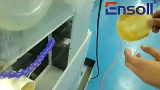Glass Tube Beads Cutting by Diamond Wire Loop Saw-Ensoll