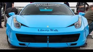 HUGE Revs | Liberty Walk/LB Performance Ferrari 458