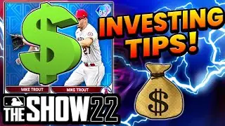 INVESTING TIPS FOR MLB THE SHOW 22! MAKE MILLIONS OF STUBS BY INVESTING!!