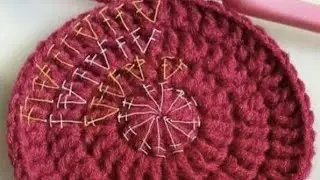 How to make crochet round shape #crochet #round #foryou #knitting #handmade #fy