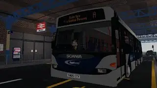 Roblox Bathwick town Driving Metrobus 550 YN05HCF on bus route A