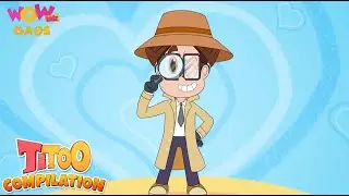 Titoo Funny Cartoon | Compilation | 93 | Hindi Cartoon for Kids #titoo