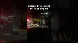 two car collides near supermarkets dimapur   #dimapur #accidentnews