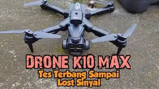 Тестовый полет дрона K10 Max до потери сигнала