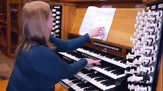 GRAHAM HARRIS LUCE PRIMA for organ played by Francesca Massey, organist of Rochester Cathedral
