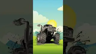 mobil moster #fypシ゚viral #anime #vidioshort #mobil