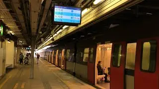 三列往旺角東列車分別駛經大埔墟、太和及粉嶺站 (東鐵綫新軌道接駁工程)