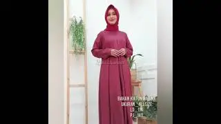 ini Bunda.....!!!Gamis polos yang cantik dan modis!!murah bangeetttt....
