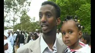 Eid celebration and prayer in Flemming park  - Melbourne, Australia 2009