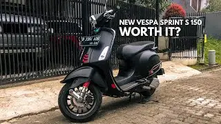 Review New Vespa Sprint S 150 ABS Setelah 5 Bulan Pemakaian | Motovlog Indonesia