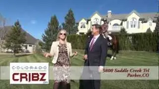 Colorado Cribz   5800 Saddle Creek Trail, Parker, Colorado, Luxury Estate for Sale