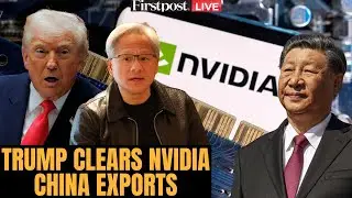 LIVE: Trump allows Nvidia to Export H200 Artificial Intelligence Chips to China With Higher Tariff