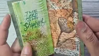 How to do ARTIST BOOK MAKING keepsake using Stampin' Up! products #artfulstampin