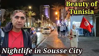 Nightlife in Sousse Tunisia | Most Beautiful Coastal City with Magical Night Views