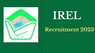 IREL India Ltd Recruitment 2023 / central government jobs 2023/permanent jobs 2023