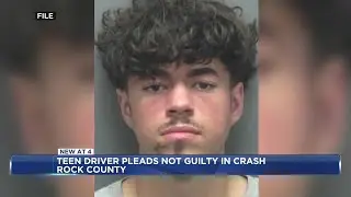 Teen driver pleads not guilty in deadly Rock County crash