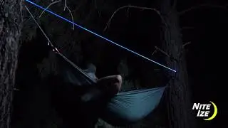 NiteIze Radiant ShineLine Rechargeable String alight
