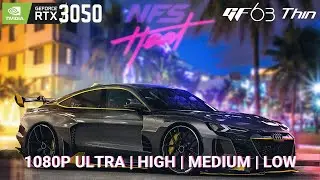 Need For Speed Heat RTX 3050 1080p Gameplay | All Settings | MSI GF63 Thin | 8 GB Ram