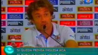 Diego Lugano le contesta a la prensa inglesa.