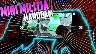 *NEW* ElctroJR HANDCAM - Mini Militia | Pro level Aim?