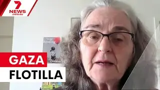 Australian doctor risks life on Gaza aid flotilla | 7NEWS