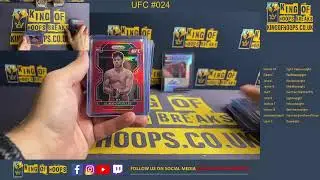 UFC Break #024 Prizm 2022 hobby box- PYD break