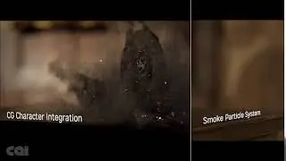 Smoke Particle System & CG Character Integration