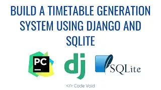 Automatic Timetable Generator Project built using Django and sqlite3 | Project Demo + Code