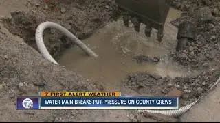 Erie County water workers working non-stop