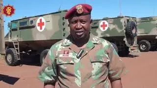 South African Military Health Service Supports Troops at Lohatlha Training Centre #viral#army#gaming