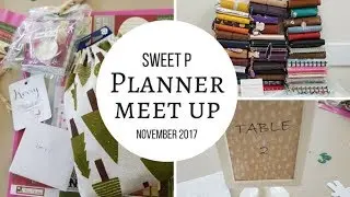 Sweet P Planner Meet Up | Mini Vlog