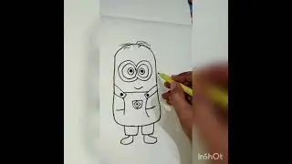 Minion drawing made easy ||#shorts || #minions 👍❤️
