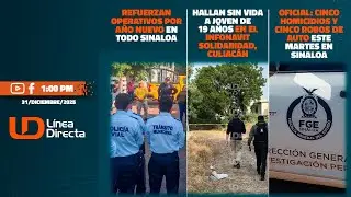Refuerzan operativos por Año Nuevo en todo Sinaloa